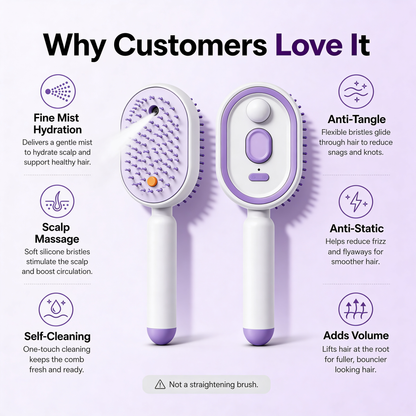 Avure Steam Detangling Brush