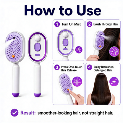 Avure Steam Detangling Brush